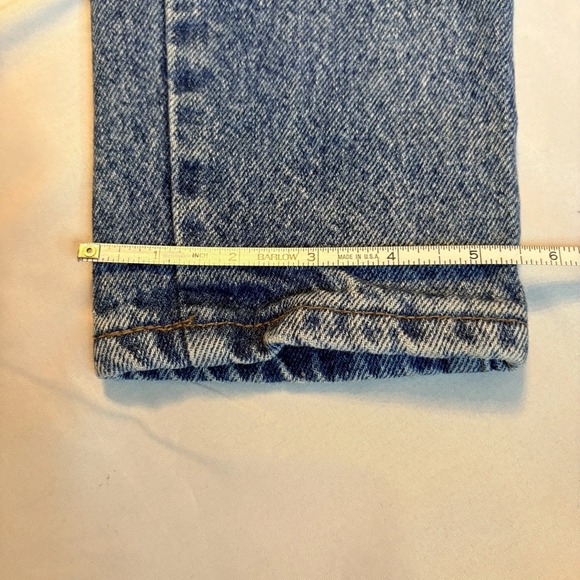 Vintage Levis 900 Series Jeans Womens 7 Made in USA High Rise Tapered Blue 57901 - Picture 12 of 12